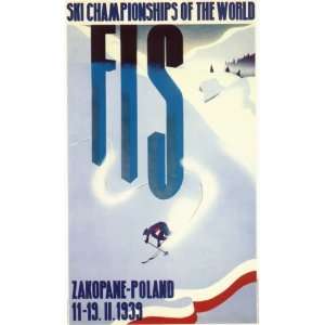    1939 Ski Championships of the world Zakopane Poland