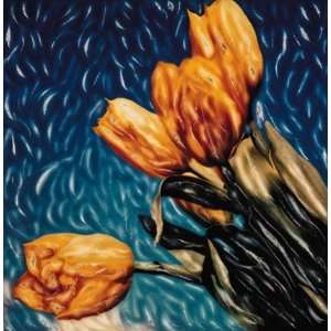 Yellow Tulips by Robert Sturman 16x16 
