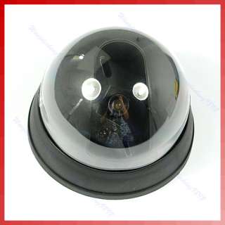 Dummy Simulated Security Fake Dome Camera With LED New  