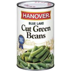 Hanover Blue Lake Cut Green Beans   12 Pack  Grocery 