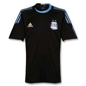 10 11 Argentina Training Shirt   Black 
