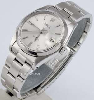 Circa 1982s Rolex Oysterdate Precision 6694 Mens Watch With 