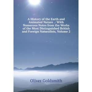  A History of the Earth and Animated Nature . With 