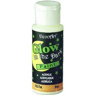 DecoArt DS50 3 Glow in the Dark Paint, 2 Ounce