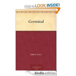 Germinal (French Edition) Émile Zola  Kindle Store