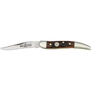  Queen Knives 16ACSB Mini Toothpick Pocket Knife with Aged 