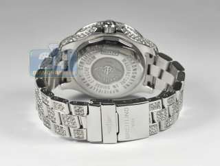   Ocean Custom Made 22.00 ct Diamond Iced Out Band Mens Watch  