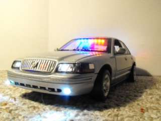 18 Mercury Marauder PATTERN LIGHTS Police Car Custom  