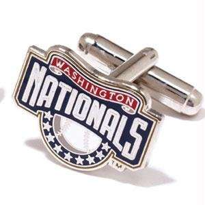  Washington Nationals MLB Logod Executive Cufflinks (Cuff Links) w 