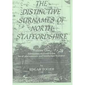  The Distinctive Surnames of North Staffordshire Surnames 