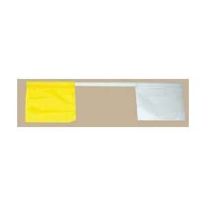  Judge/Inspector Flags (Yellow/White)   Set of 3 Sports 