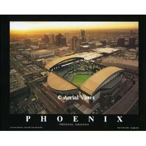 Arizona Diamondbacks Chase Field Stadium Aerial Picture 
