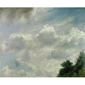   John Constable   32 x 26 inches   Clouds study at Hampstead Home