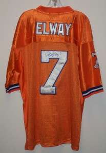 JOHN ELWAY Autograph Signed Jersey BRONCOS Authentic Jersey Size 54 