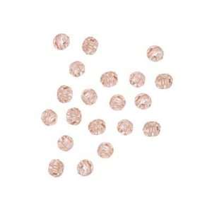  Swarovski Crystal #5000 2mm Round Beads Vintage Rose (20 