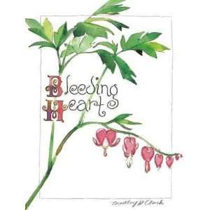  Bleeding Heart Poster Print