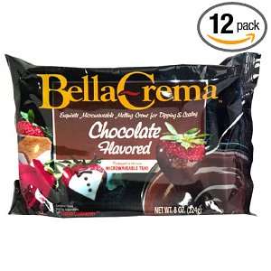 Bella Crema Chocolate Coating, 8 Ounce Grocery & Gourmet Food