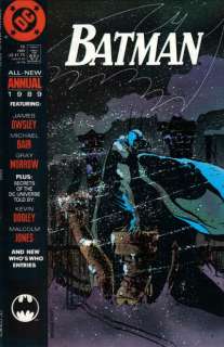 Batman Annual #13 (1989) George Pratt cover Gray Morrow  
