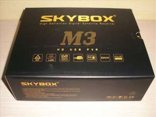 Skybox M3 1080pi Full HD satellite TV receiver support USB Wifi high 