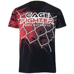  Cage Fighter Cage Swirl Tee