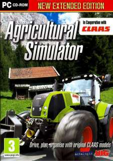 Brand New Computer PC Video Game AGRICULTURAL SIMULATOR   EXTENDED 