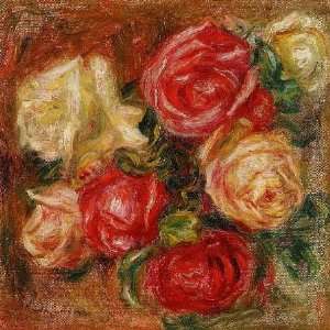   name Bouquet of Flowers 2, by Renoir PierreAuguste