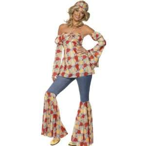  Smiffys 70S Hippy Costume For Women Large (39434L.0) Toys 