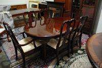 Queen Anne Style Mahogany Drexel Table Unused Floor Sample 8FT  