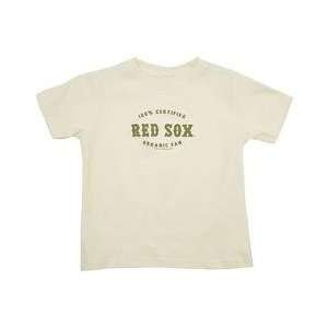 Boston Red Sox Toddler Organic Cotton T shirt by Soft as a Grape 