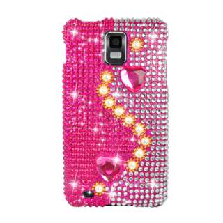 For Samsung i997 Infuse 4G Diamond Hard Case Pearl Pink  