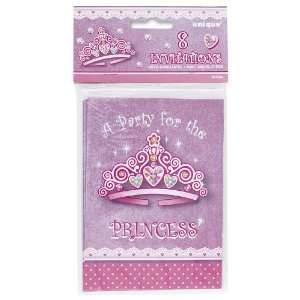   Princess Tiara Birthday Party Invitations 8 Count Toys & Games
