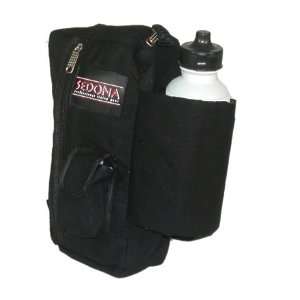   Waxed/Oiled Western Horn Bag w/2 Water Bottles
