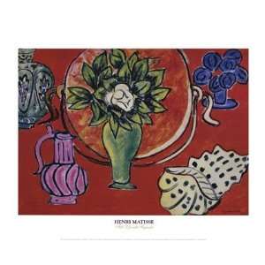 Still Life with Magnolia by Henri Matisse 20x16