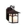   Light Lg Outdoor Wall Lamp Lighting Fixture, Black, Photocell, Timer