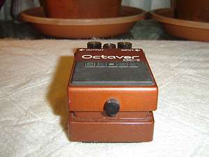 Boss OC 2, Octaver, Original 80s Made in Japan, Vintage Guitar Pedal 