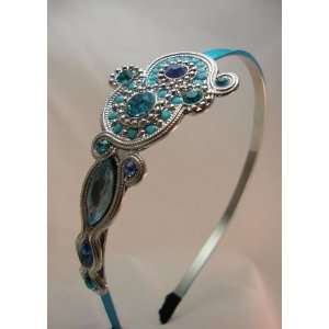  NEW Blue Jeweled Headband, Limited. Beauty