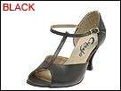 Latin Dance Shoes Capezio Sandal Blk Lthr BR08 2.5 NIB  