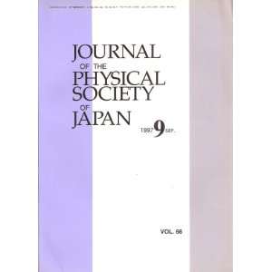  Journal of the Physical Society of Japan, Volume 66, 1997 