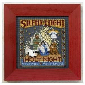 Silent Night   Buttons & Beads Cross Stitch Kit   MH14 