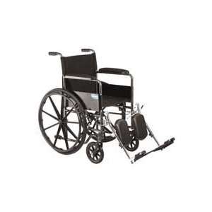   Veranda Wheelchair (18 x 16) with Permanent Arms Elevating Legrests