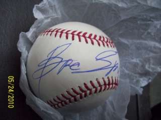Bruce Springsteen Autographed MLB Baseball RARE W/COA  