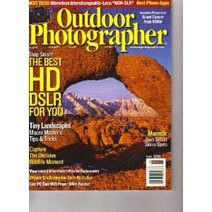  Outdoor Photographer Magazine (Shop Smart the best HD DSLR 