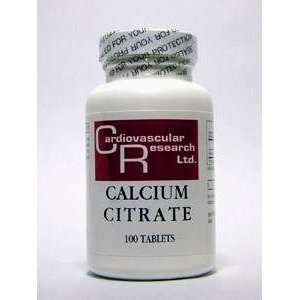  Ecological Formulas   Calcium Citrate 165 mg 100 tabs 