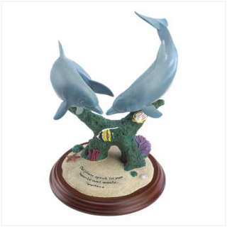 WYLAND OCEAN COMPANIONS Dolphin Statue Art Sculpture NEW  