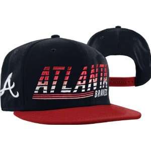    Atlanta Braves Headline Snapback Adjustable Hat