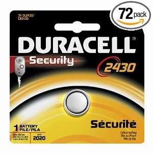  Duracell Security 2016 (Pack of 72) Health & Personal 