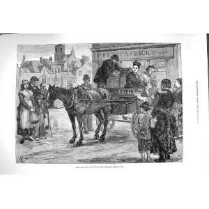    1879 IRELAND KILLKENNY ROYAL MAIL DAY CAR FINE ART