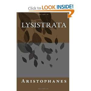  Lysistrata (9781467992817) Aristophanes Books
