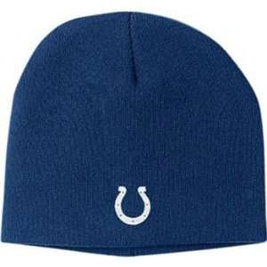  Indianapolis Colts NFL Basic Logo Uncuffed Knit Cap 