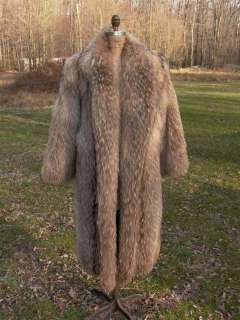 Tanuki Fur Coat  